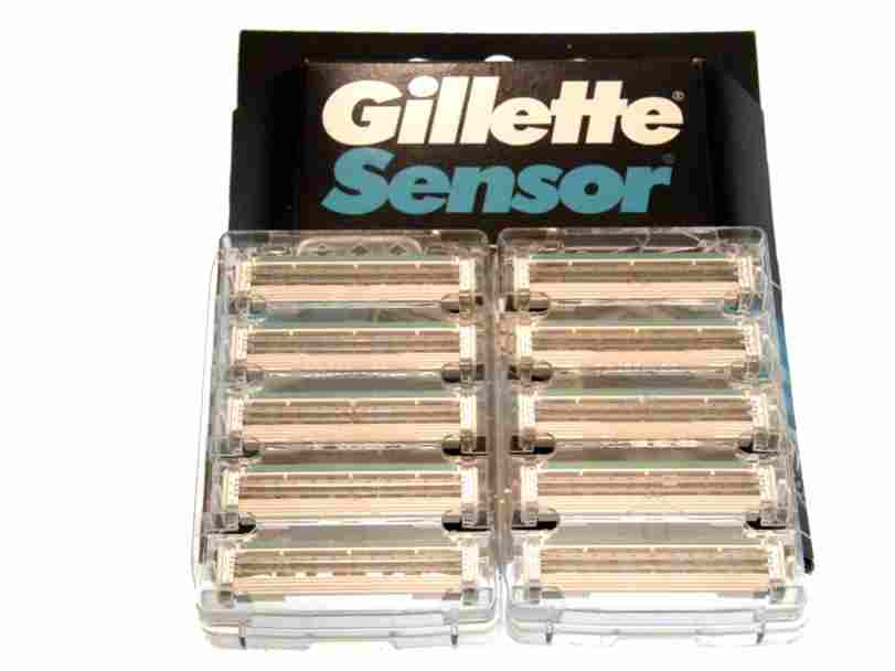 Artikel Bild: Gillette Sensor Rasierklingen 10er Klassisch 2Klingen