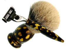 Premium Silberspitz mit Griff aus Edelkunstharz 