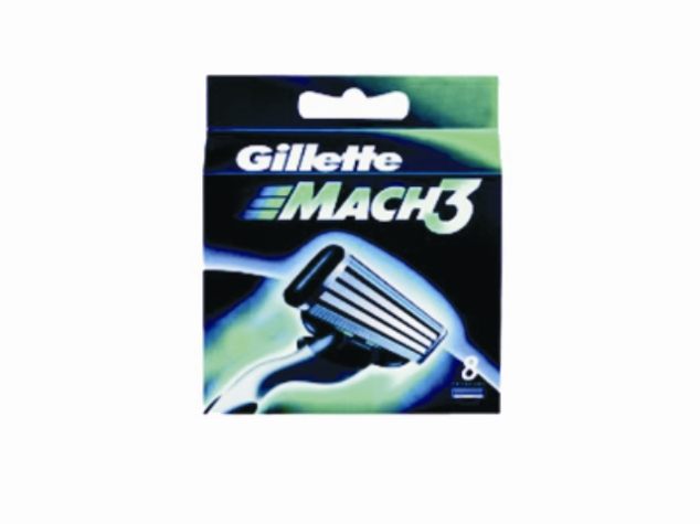 Gillette Mach 3 Klingen 8er