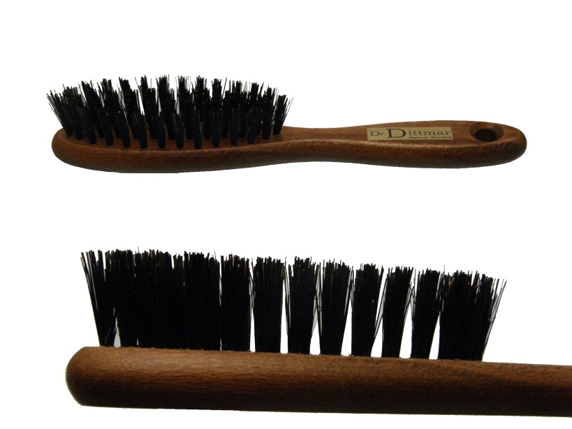 Artikel Bild: Bartbürste Naturborsten mit Griff