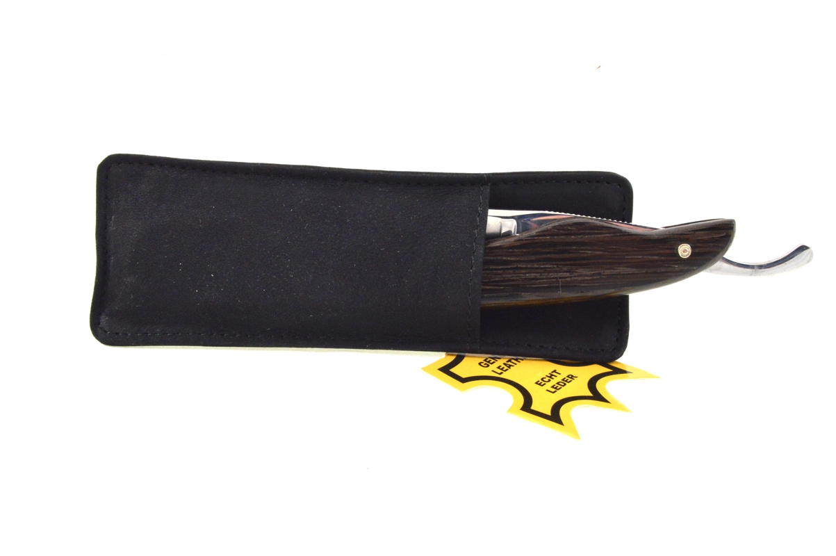 Aust Rasiermesser Karbonstahl 7/8" mit Wengé Holzheft - 1457 - 129 - 0 - 1